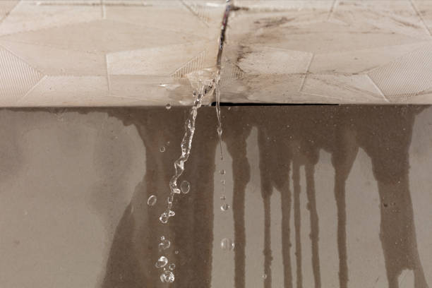 Professional Sewage Cleanup technician working in Lancaster, TX